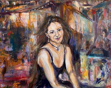 Original Fine Art Cities Paintings by Gina Son