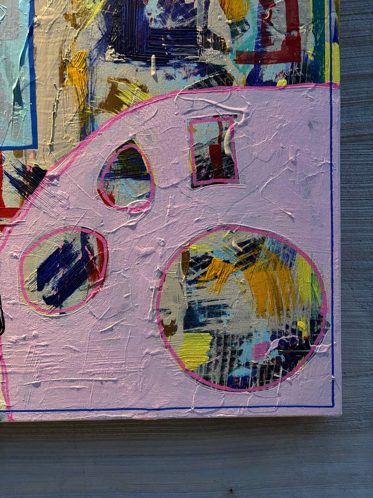 Original Abstract Expressionism Abstract Painting by Dale Shippit