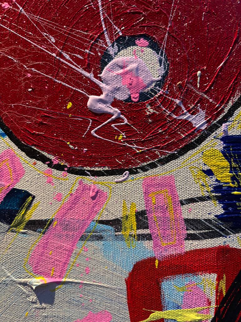 Original Abstract Expressionism Abstract Painting by Dale Shippit