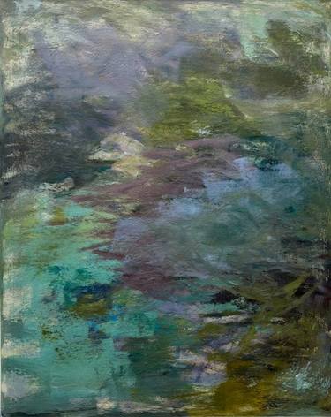 Original Abstract Seascape Paintings by Karen Marki
