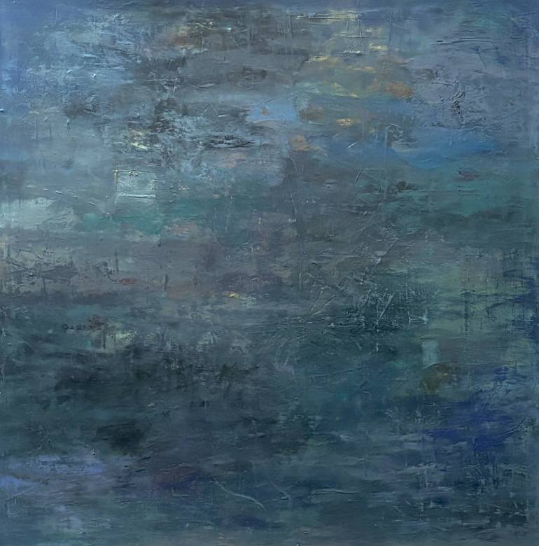 Scenes from the Marsh 26 Painting by Karen Marki | Saatchi Art
