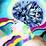 Crystal Head by Tamiko Tominaga