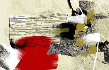 Original Abstract Expressionism Abstract Digital by Marcus Marinho