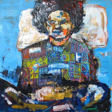 Original Abstract Paintings by Buhle Nkalashe