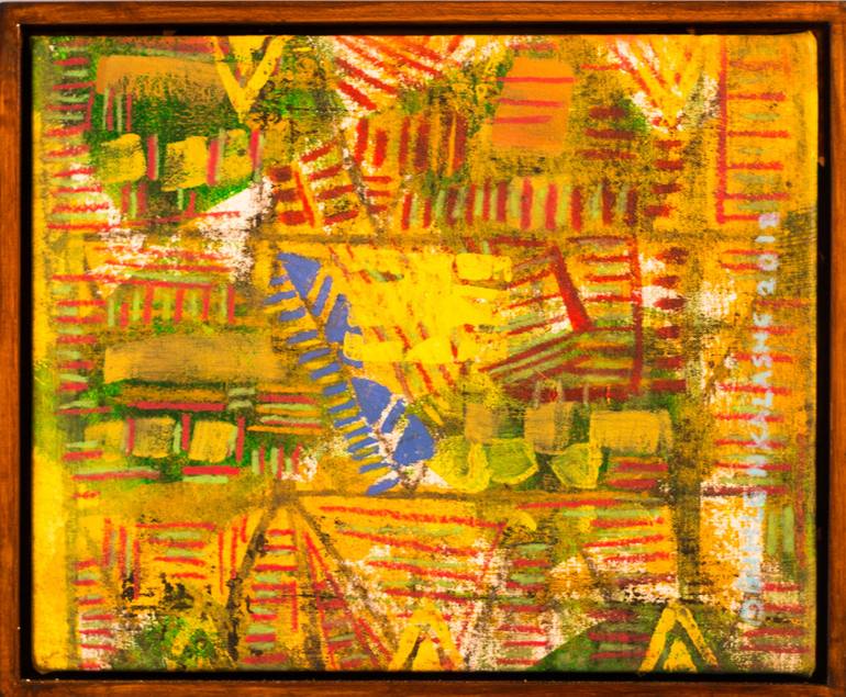 Original Cubism Abstract Paintings by Buhle Nkalashe