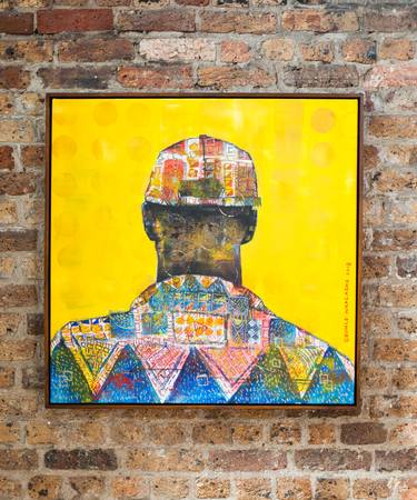 Saatchi Art Artist Buhle Nkalashe; Painting, “Truest expression of myself” #art