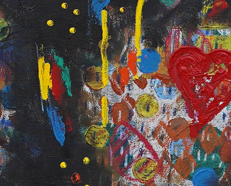 Original Figurative Abstract Painting by Buhle Nkalashe