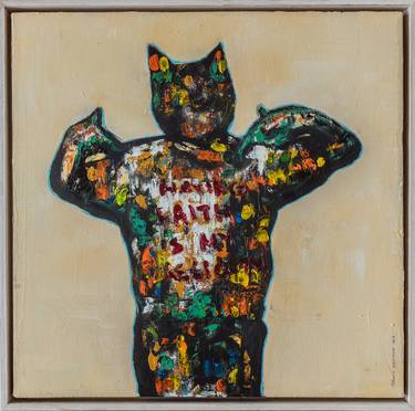 Saatchi Art Artist Buhle Nkalashe; Painting, “I am proud” #art