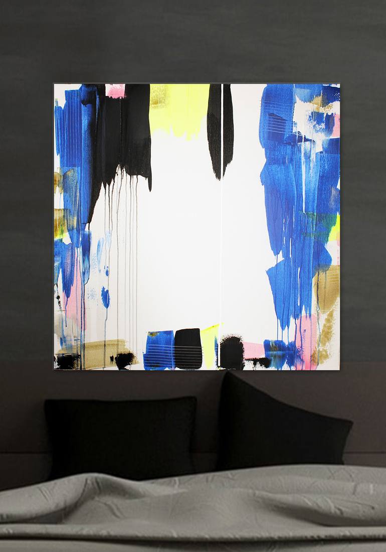 Original Abstract Expressionism Abstract Painting by Dmitriy Baum