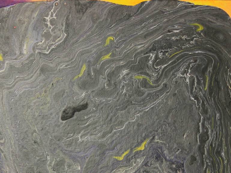 Original Abstract Expressionism Abstract Painting by Dmitriy Baum