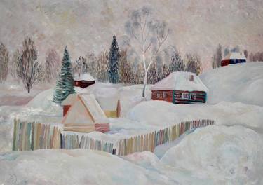 Original Impressionism Landscape Painting by Dmitriy Baum