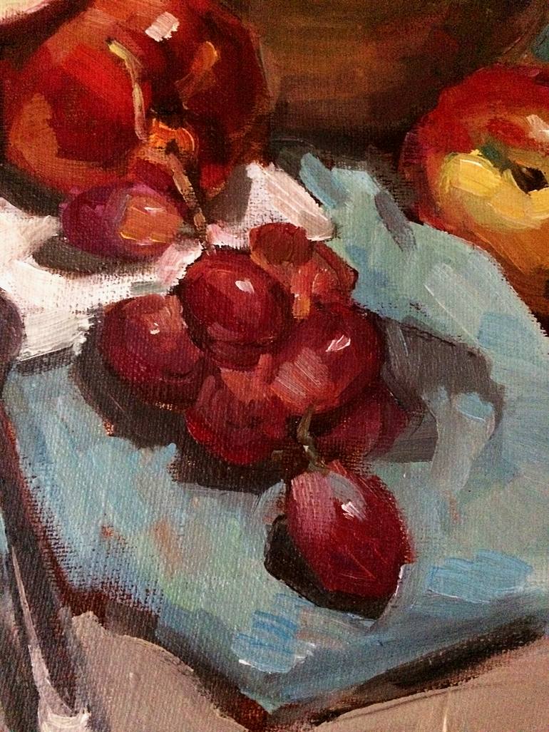 Original Modernism Still Life Painting by Olha Salnikova