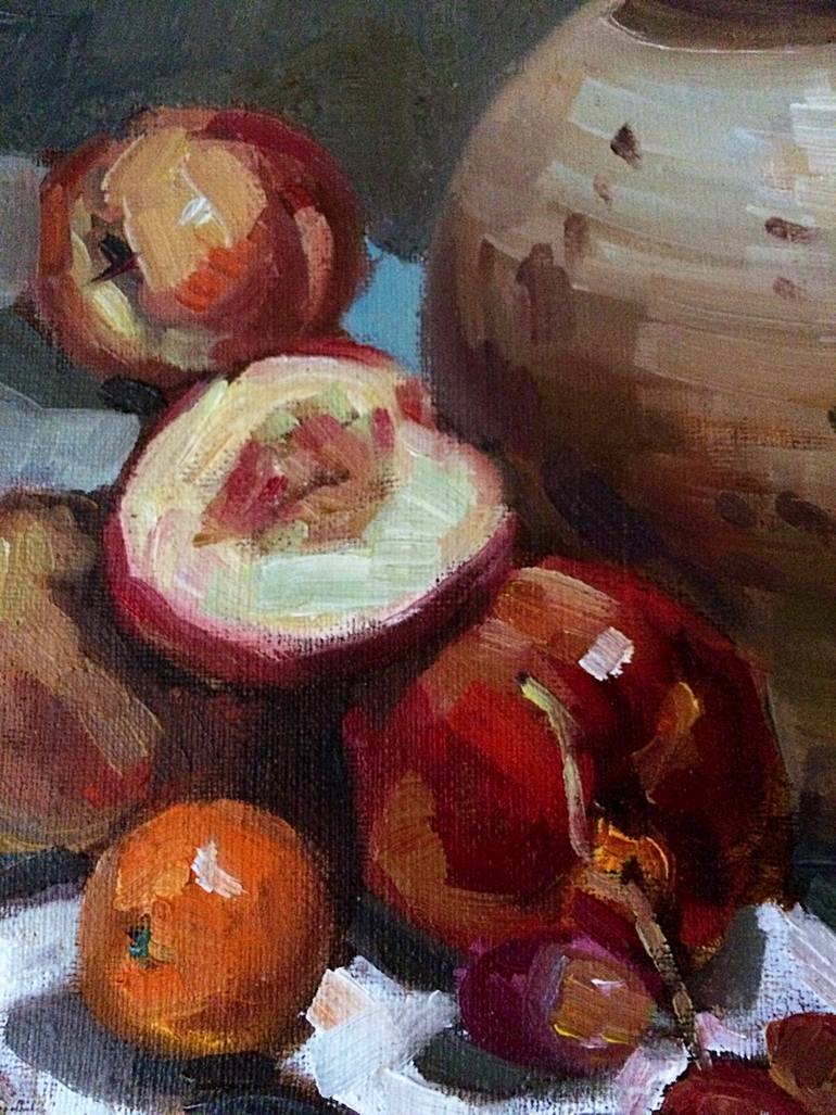 Original Modernism Still Life Painting by Olha Salnikova