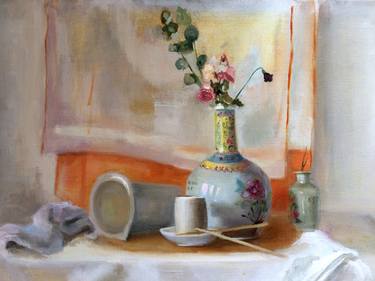 Original Modern Still Life Paintings by Olha Salnikova