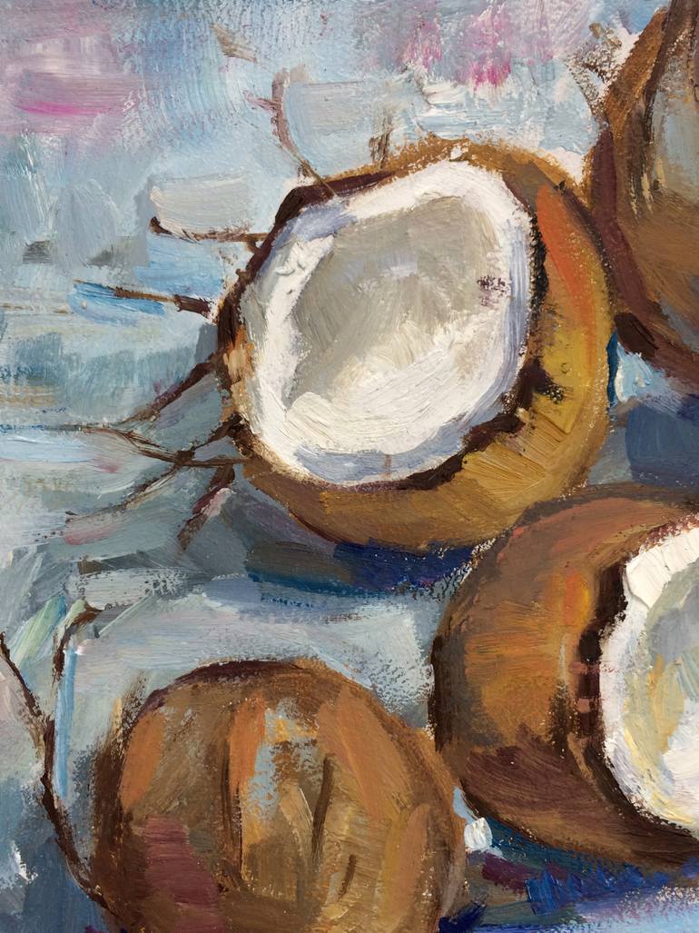 Original Impressionism Still Life Painting by Olha Salnikova