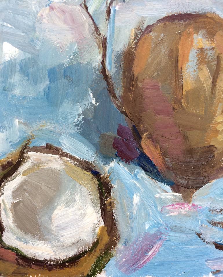 Original Impressionism Still Life Painting by Olha Salnikova