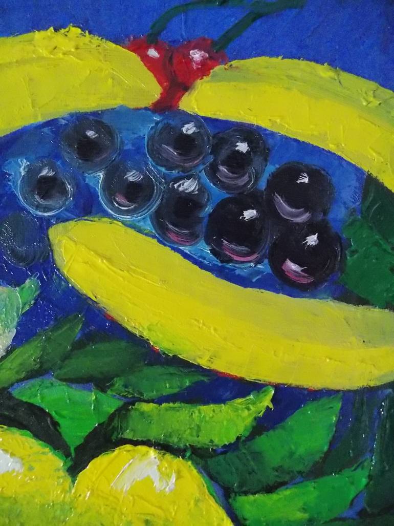 Original Modernism Abstract Painting by Daviti Asatiani