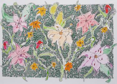 Original Floral Drawings by Thomas Taylor