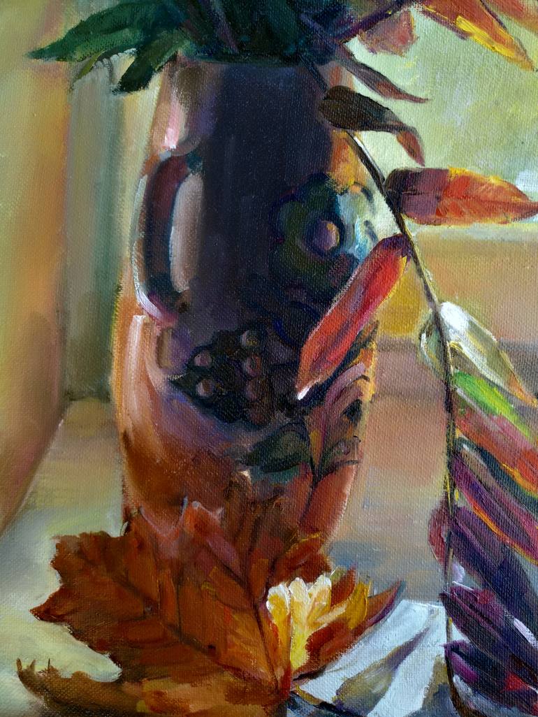 Original Realism Floral Painting by Valentina Andrukhova