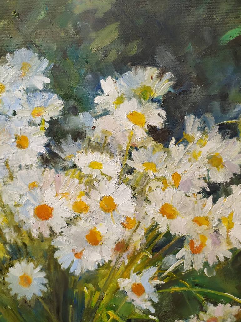 Original Impressionism Floral Painting by Valentina Andrukhova