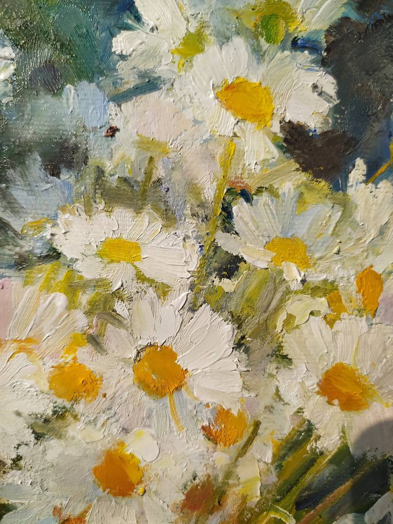 Original Impressionism Floral Painting by Valentina Andrukhova