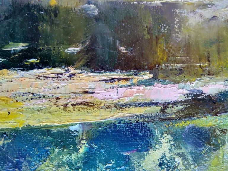 Original Impressionism Landscape Painting by Valentina Andrukhova