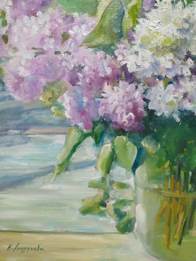 Original Impressionism Still Life Painting by Valentina Andrukhova