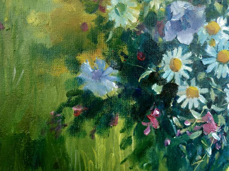 Original Impressionism Floral Painting by Valentina Andrukhova