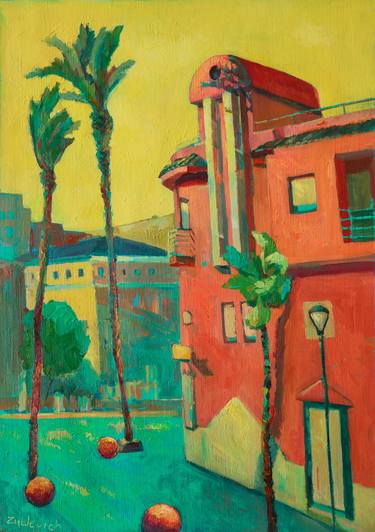 Print of Expressionism Travel Paintings by Olena Zublevich