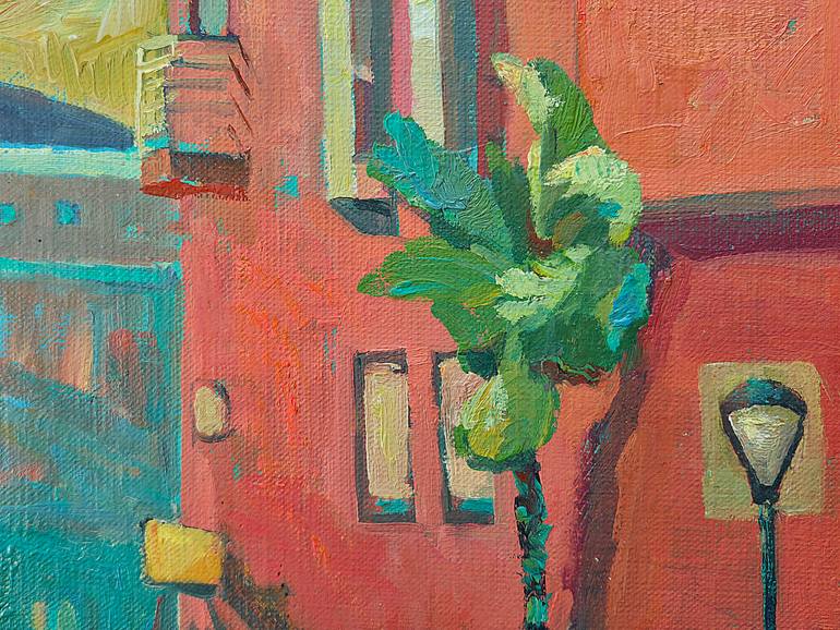 Original Expressionism Travel Painting by Olena Zublevich