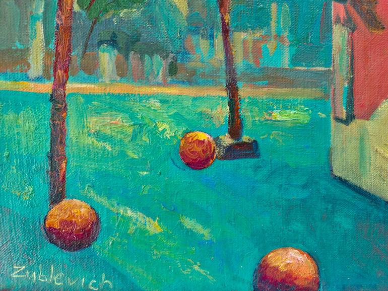 Original Expressionism Travel Painting by Olena Zublevich