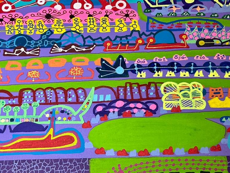 Original Contemporary Abstract Painting by Carlos Cerrato
