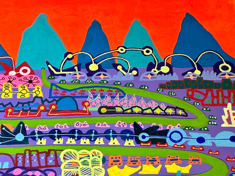Original Contemporary Abstract Painting by Carlos Cerrato