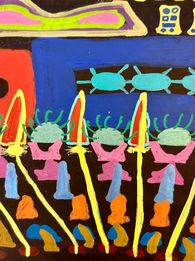 Original Contemporary Abstract Painting by Carlos Cerrato