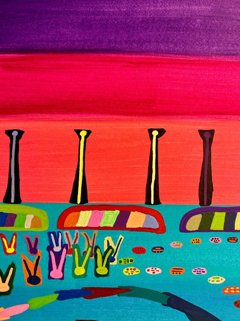 Original Abstract Painting by Carlos Cerrato