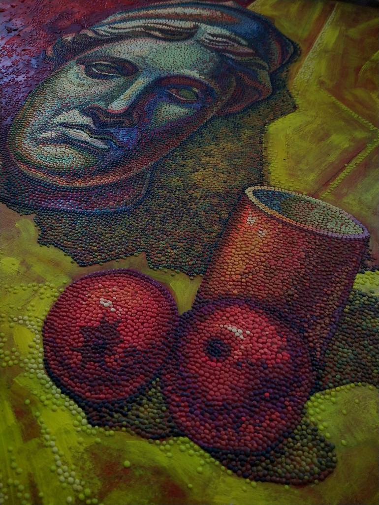 Original Modernism Still Life Painting by Pavel Lomaka