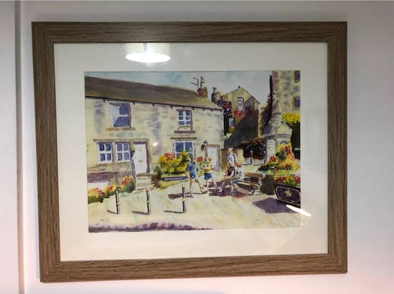 Original Figurative Landscape Painting by Mark Davis