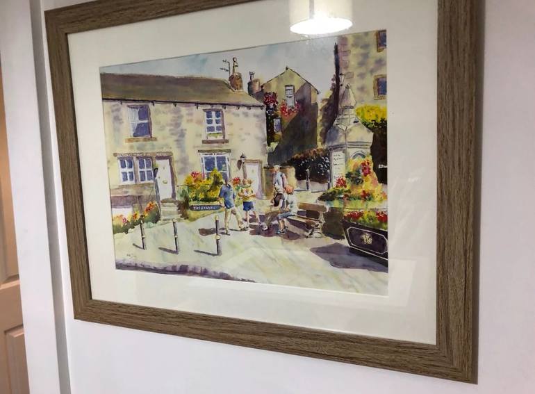 Original Figurative Landscape Painting by Mark Davis