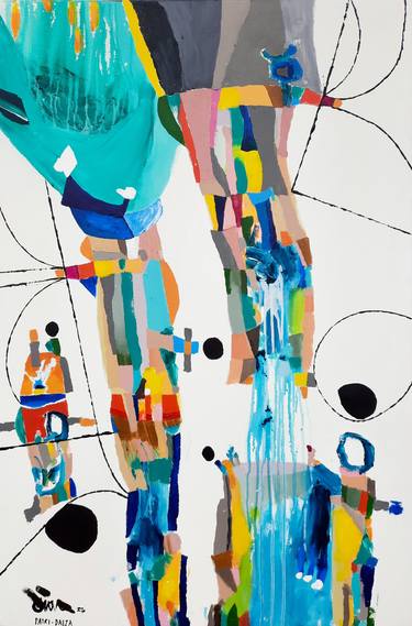 Original Abstract Paintings by Juan Baeza