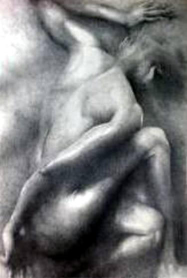 Print of Conceptual Nude Drawings by adebesin adedamola