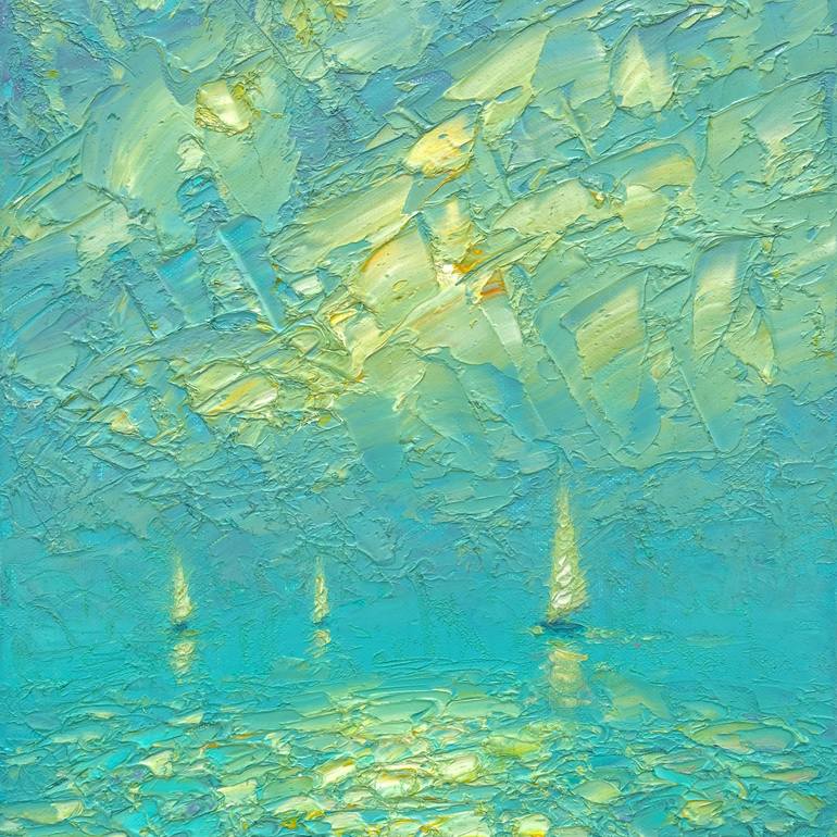Original Seascape Painting by Dmitry Oleyn
