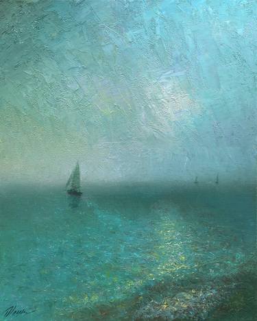 Original Impressionism Seascape Paintings by Dmitry Oleyn