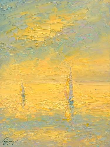 Original Seascape Paintings by Dmitry Oleyn