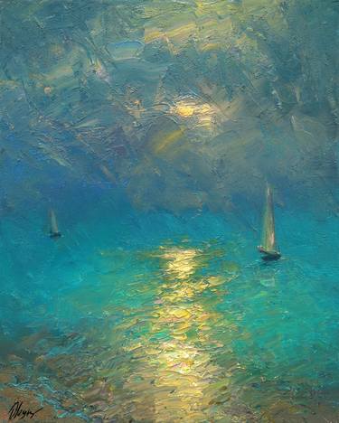 Original Seascape Paintings by Dmitry Oleyn