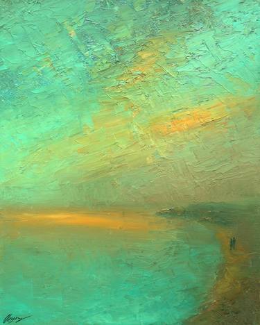 Original Impressionism Seascape Paintings by Dmitry Oleyn