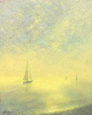 Original Impressionism Seascape Paintings by Dmitry Oleyn