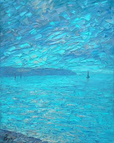 Original Impressionism Seascape Paintings by Dmitry Oleyn