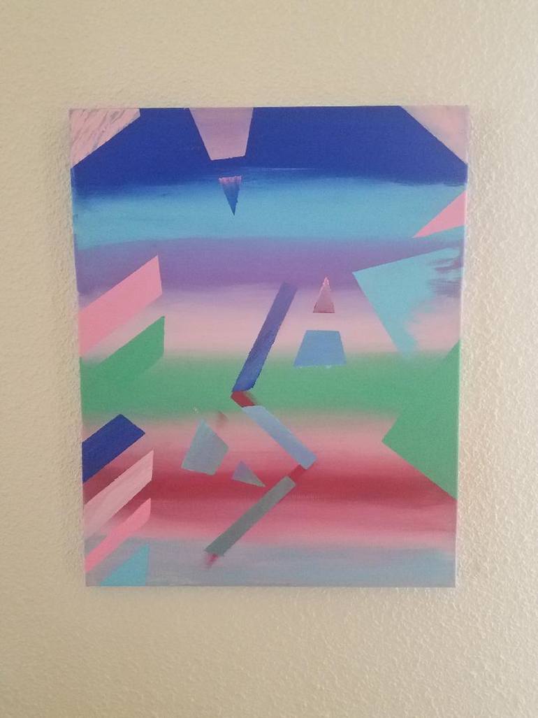 Original Expressionism Abstract Painting by Ellen Gibson