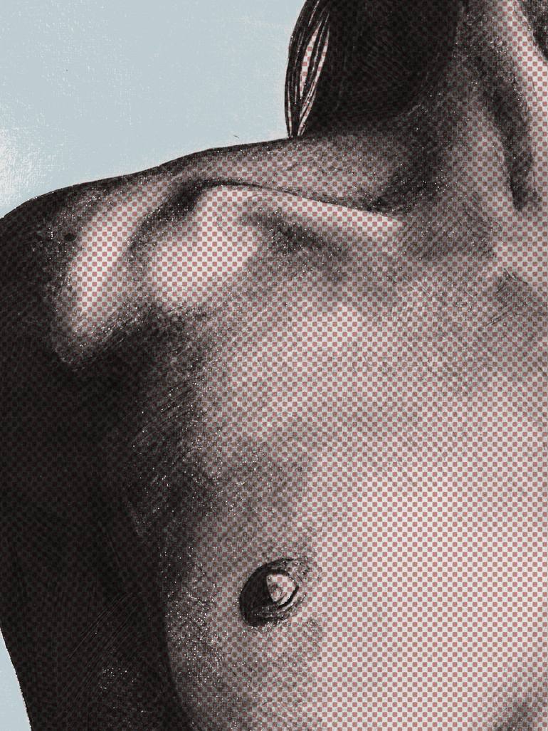 Original Pop Art Erotic Mixed Media by Marco Paludet