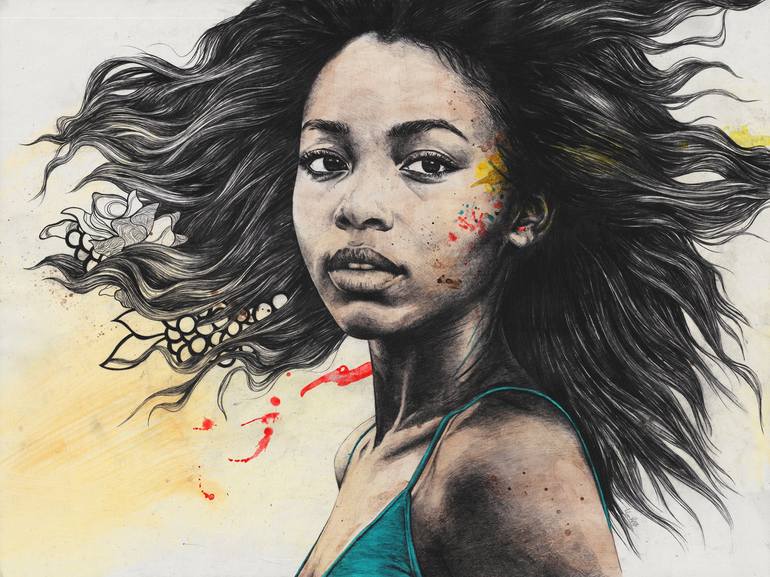 Print of Figurative Women Drawings by Marco Paludet